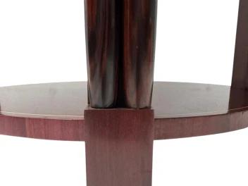French Art Deco Coffee Table or Cocktail Table with Marble Top, 1930s